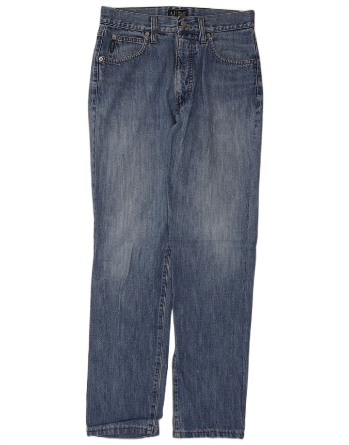 Jeans dritti da uomo Armani W31 L30 Blu