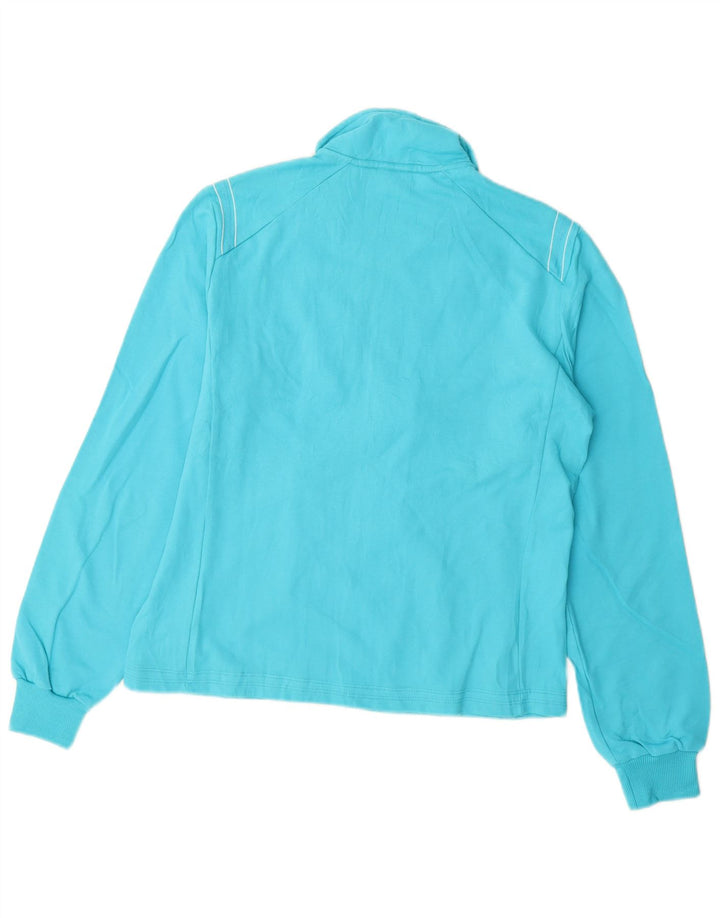 Giacca da ginnastica da donna LOTTO UK 10 piccola in cotone blu