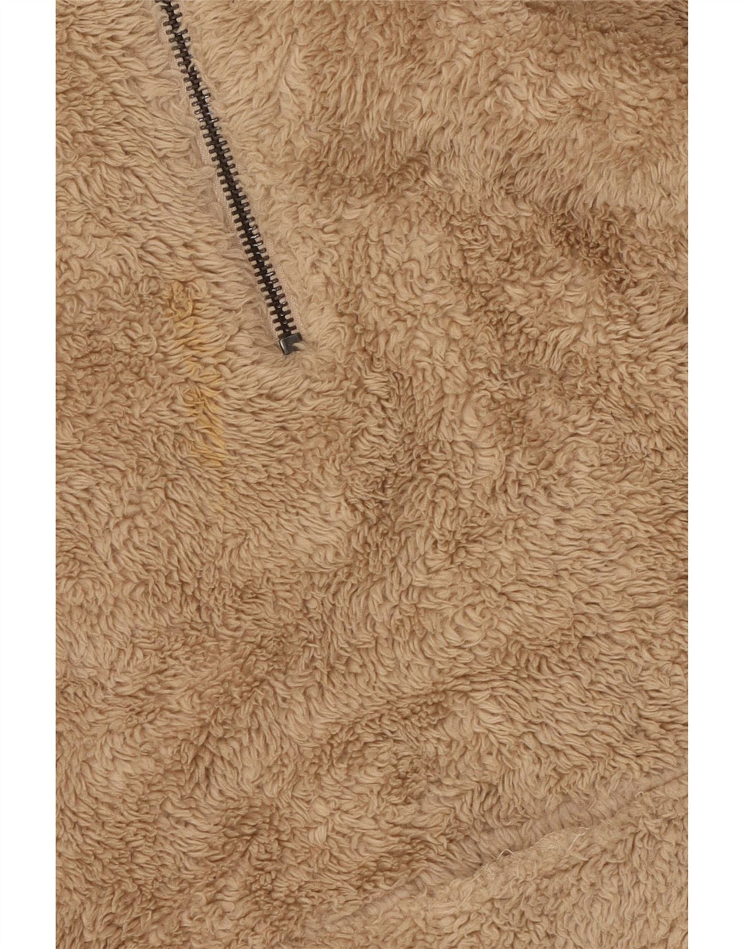Maglione in Pile con Cappuccio ZARA da Uomo Large Beige
