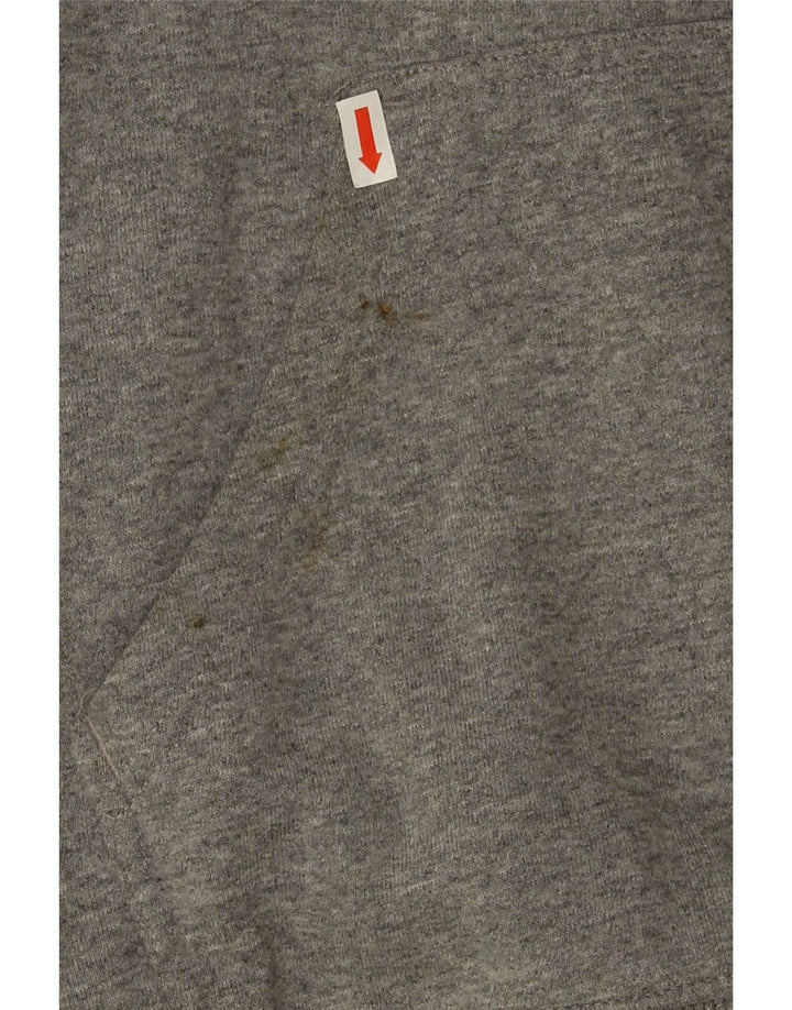 Felpa con cappuccio grafica da uomo Vans Small in cotone grigio