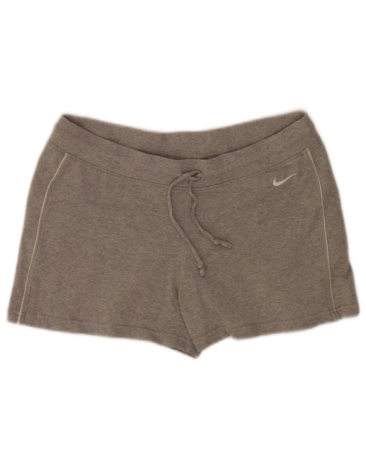 Pantaloncini sportivi regolari da donna Nike UK 10/12 Grigio medio