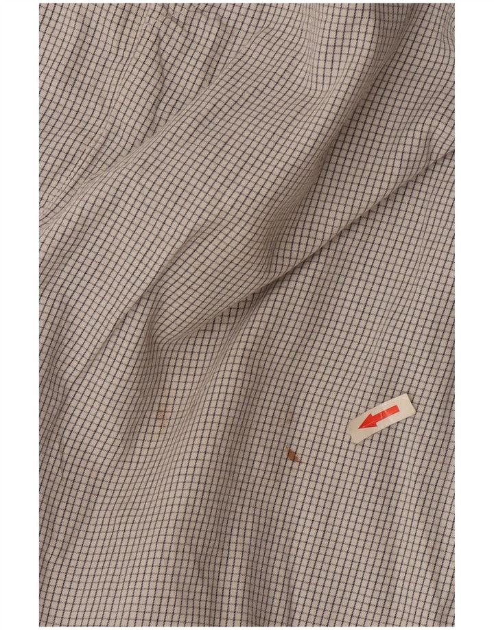 Pantaloncini chino vestibilità regolare da uomo Champion 2XL W42 a quadri bianchi
