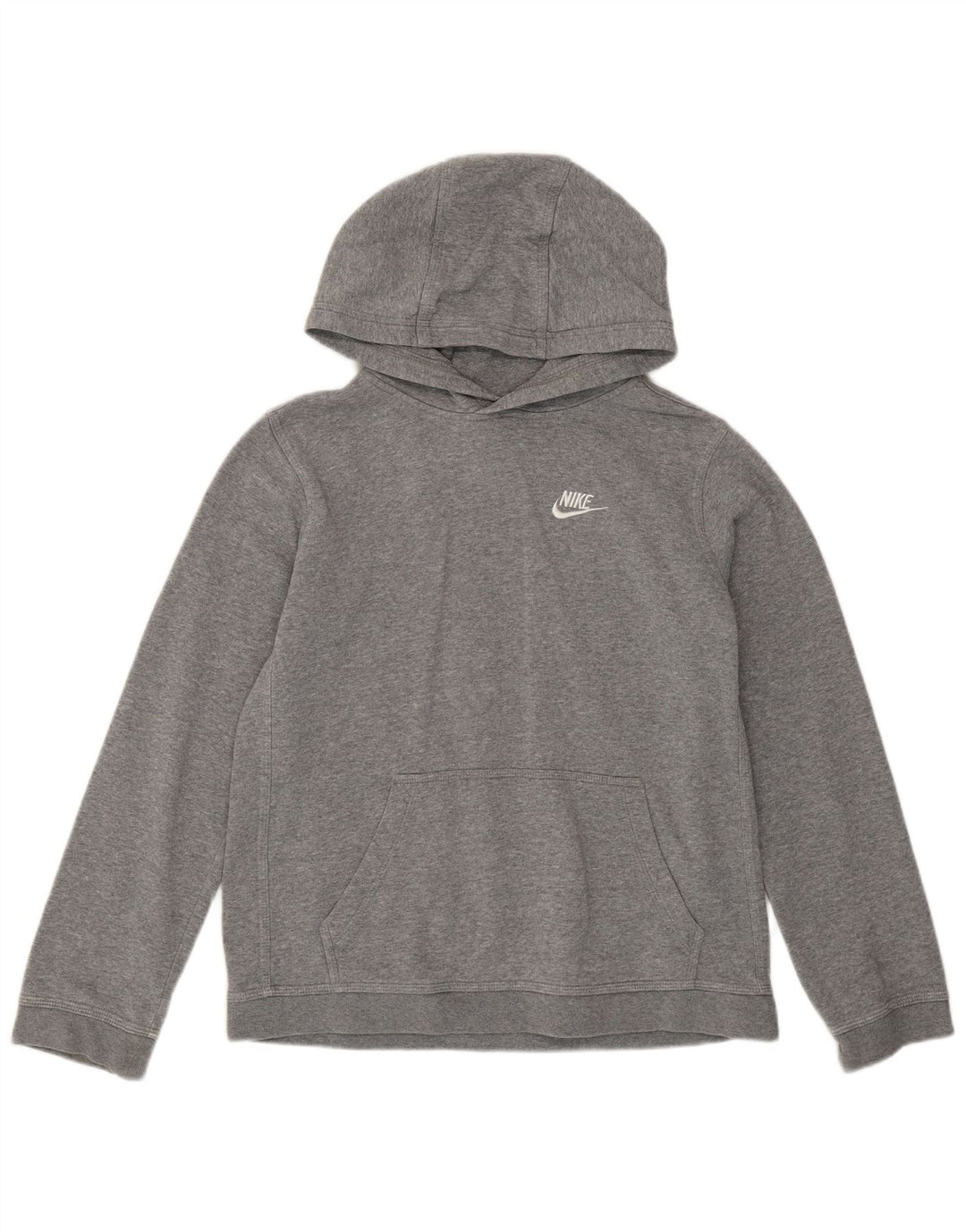 Felpa con cappuccio Nike da bambino 13-14 anni XL in cotone grigio