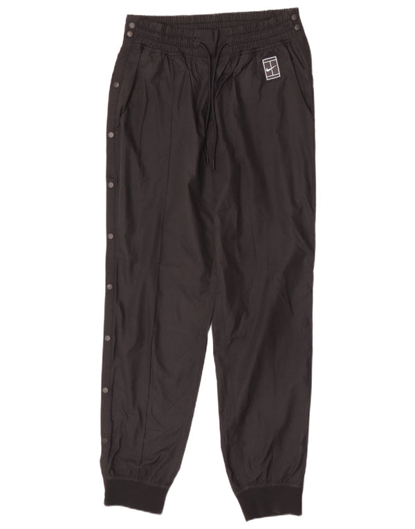 Pantaloni impermeabili Nike Joggers da donna UK 12 medio nero poliestere