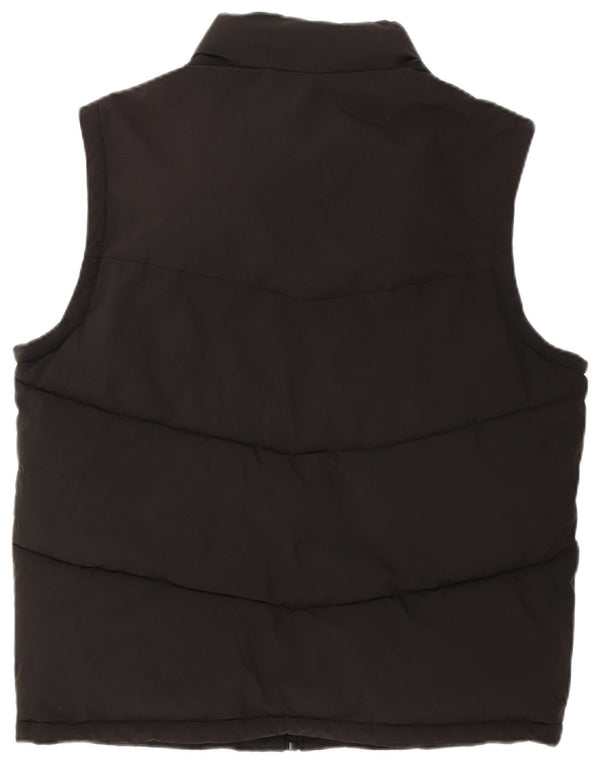 Gilet imbottito da uomo Pull & Bear UK 38 medio nero poliestere