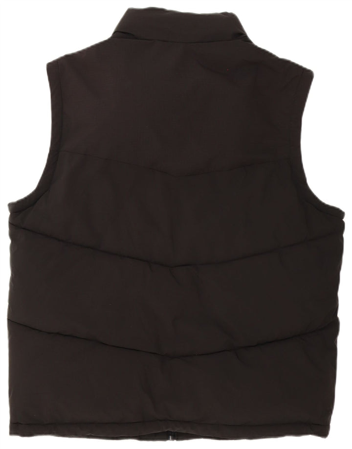 Gilet imbottito da uomo Pull & Bear UK 38 medio nero poliestere