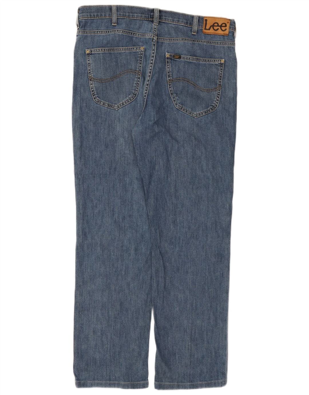 Jeans dritti dritti da uomo Lee Brooklyn W36 L30 cotone blu