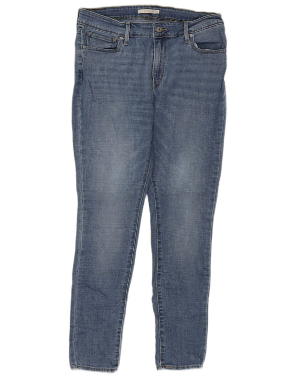 Jeans Levi's da donna 711 skinny W32 L30 cotone blu