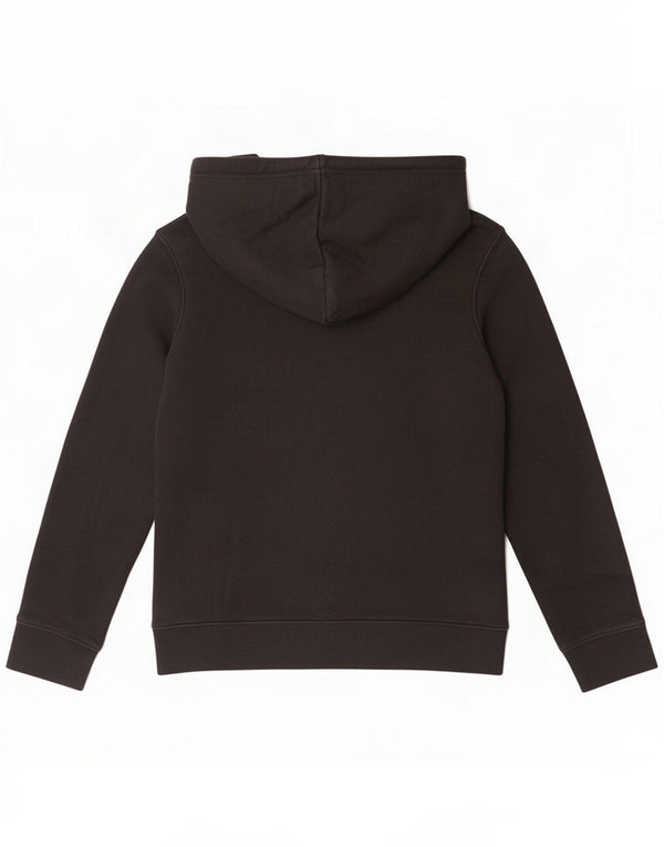 Adidas Maglia con cappuccio oversize da donna UK 6 XS Nero Cotone