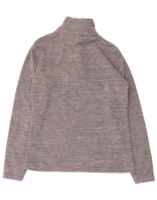 Maglione in pile da donna con collo e zip Mountain Warehouse UK 8 piccolo grigio screziato