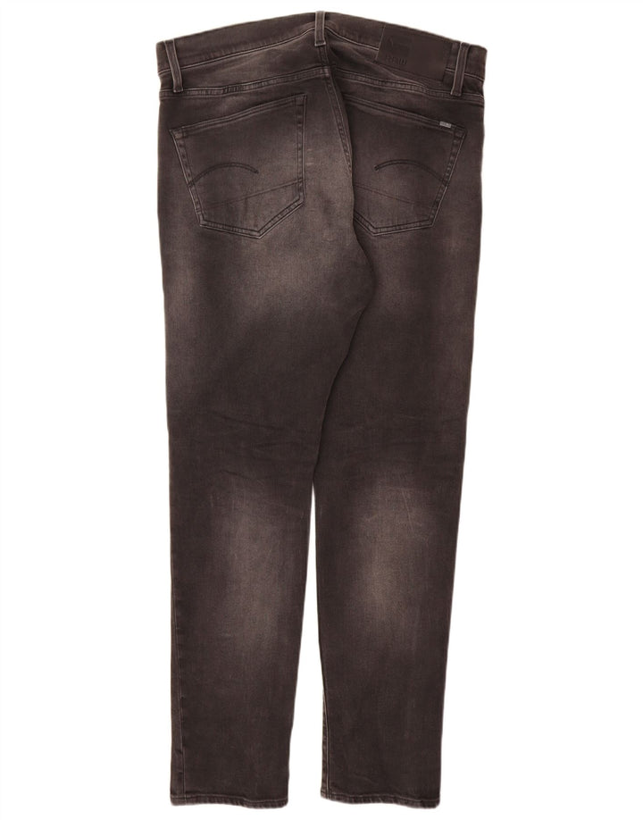 Jeans slim da uomo G-Star W34 L32 cotone grigio