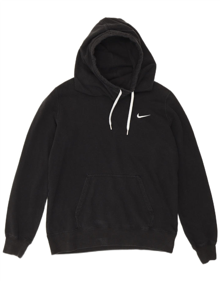 NIKE Womens Hoodie Jumper UK 16 Large Black