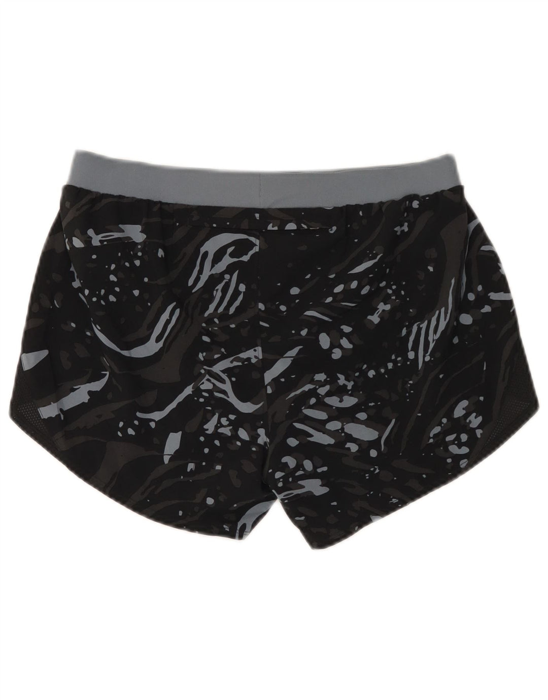 Pantaloncini sportivi da donna Under Armour UK 14 poliestere maculato nero medio