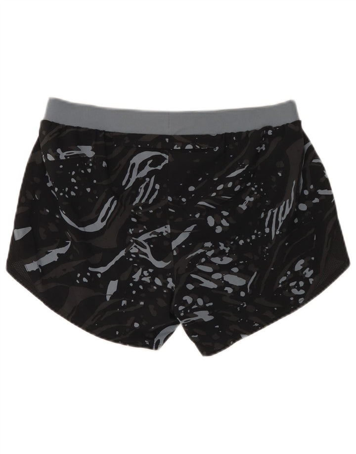 Pantaloncini sportivi da donna Under Armour UK 14 poliestere maculato nero medio