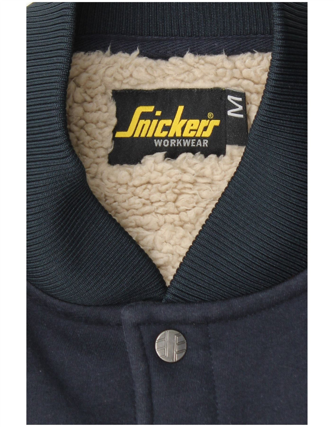 SNICKERS Giacca da lavoro da uomo Sherpa Varsity UK 38 Cotone medio blu navy