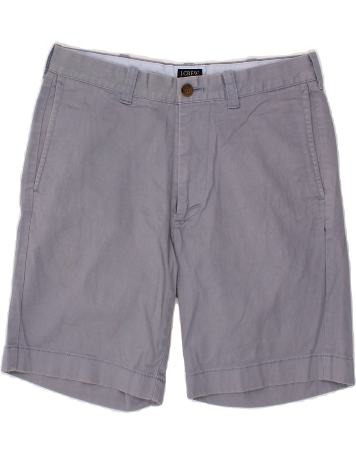 J. CREW Mens Chino Shorts  W30 Medium Blue Cotton Vintage J. Crew and Second-Hand J. Crew from Messina Hembry 
