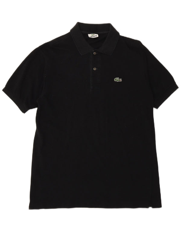 Polo da uomo LACOSTE taglia 4 media in cotone nero