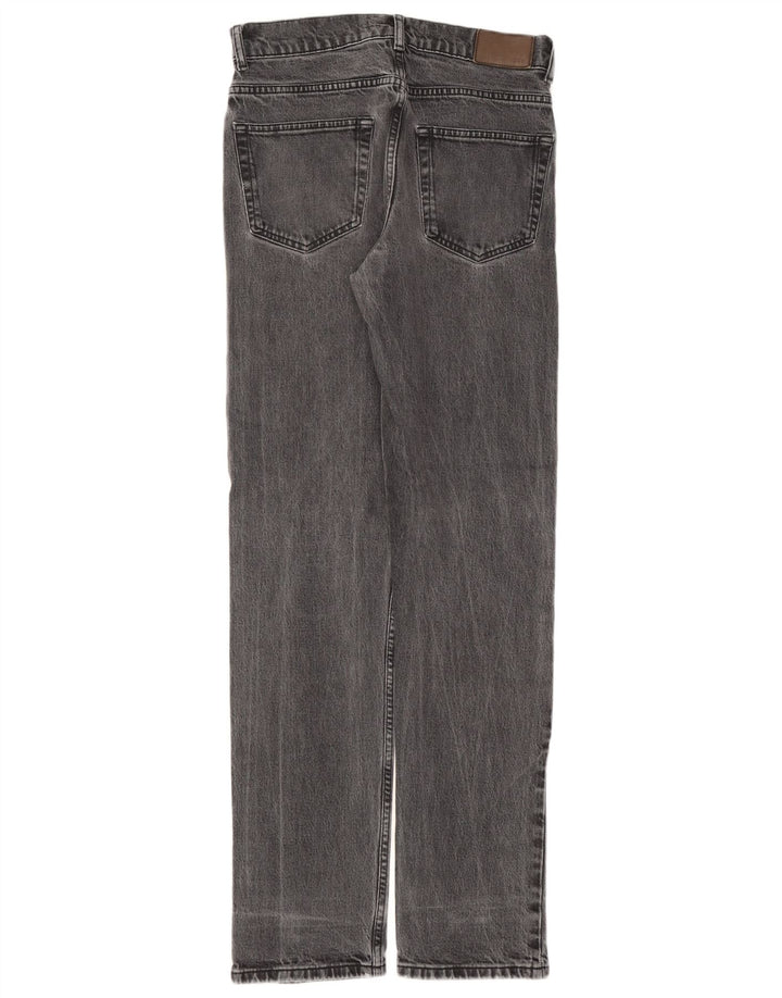 Jeans dritti da uomo Zara EU 38 Small W30 L32 Grigio