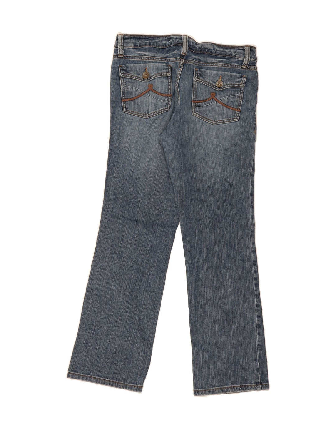 DKNY Womens Straight Jeans US 10 Large W32 L30 Blue Cotton Vintage Dkny and Second-Hand Dkny from Messina Hembry 