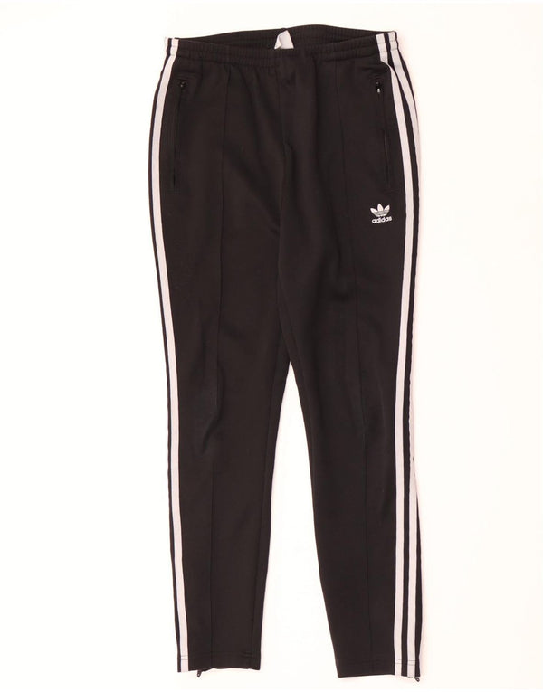 Pantaloni da tuta da uomo Adidas Small neri in poliestere