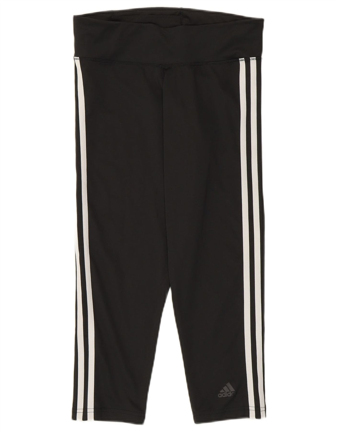 Leggings Adidas Climalite Capri da donna UK 8/10 piccolo nero
