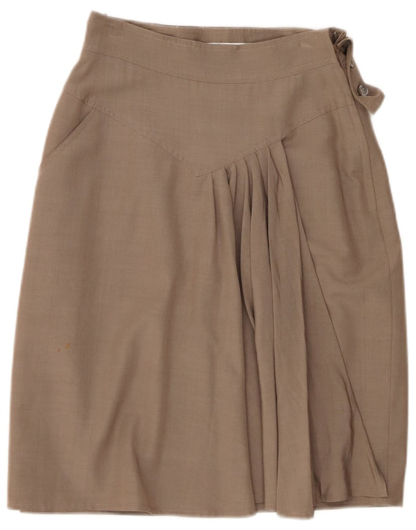 Gonna a tubino da donna SPORTMAX UK 10 piccola W26 acetato grigio