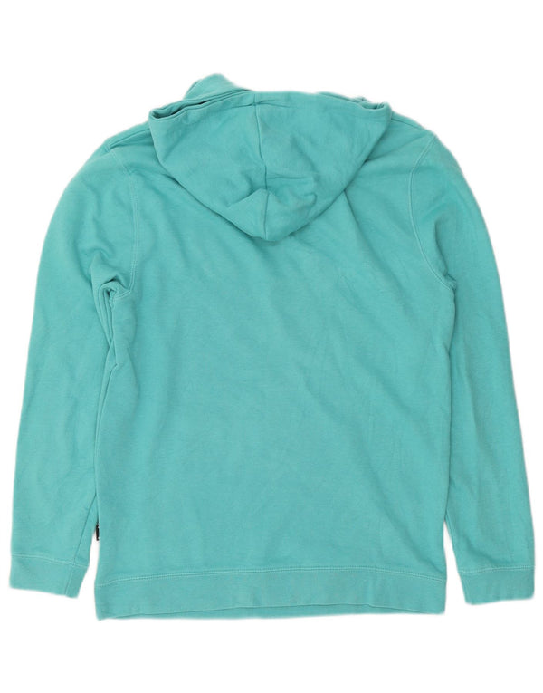 Maglione con cappuccio grafico per ragazze Billabong 13-14 anni grande in cotone blu