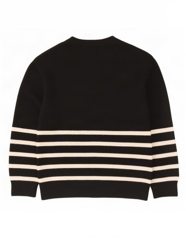 Maglione girocollo per ragazze Zara 11-12 anni a righe nere