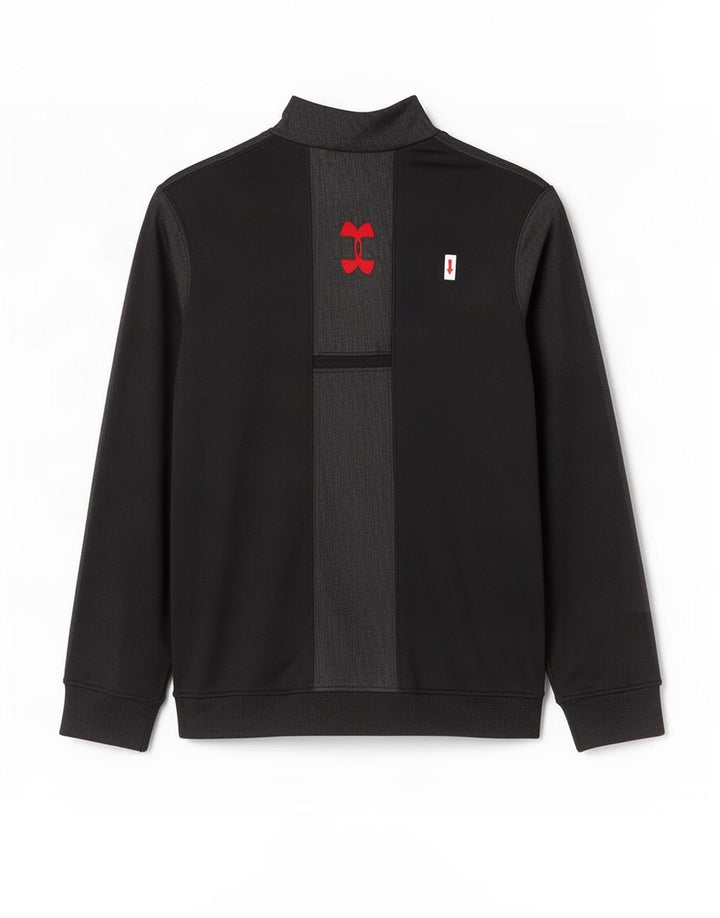 Felpa da uomo Under Armour Cold Gear, maglione piccolo, colore nero