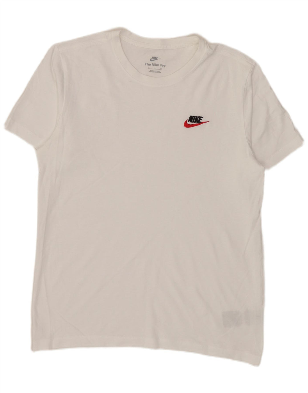 T-shirt Nike da uomo Top Small in cotone bianco