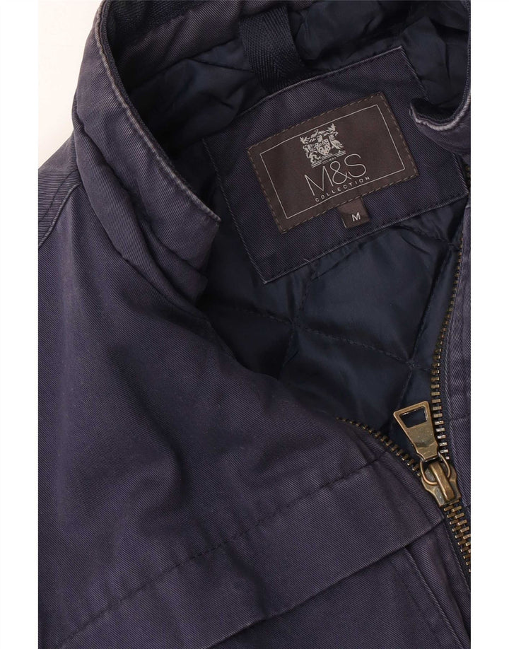 Giubbotto bomber da uomo Marks & Spencer UK 38 medio blu navy