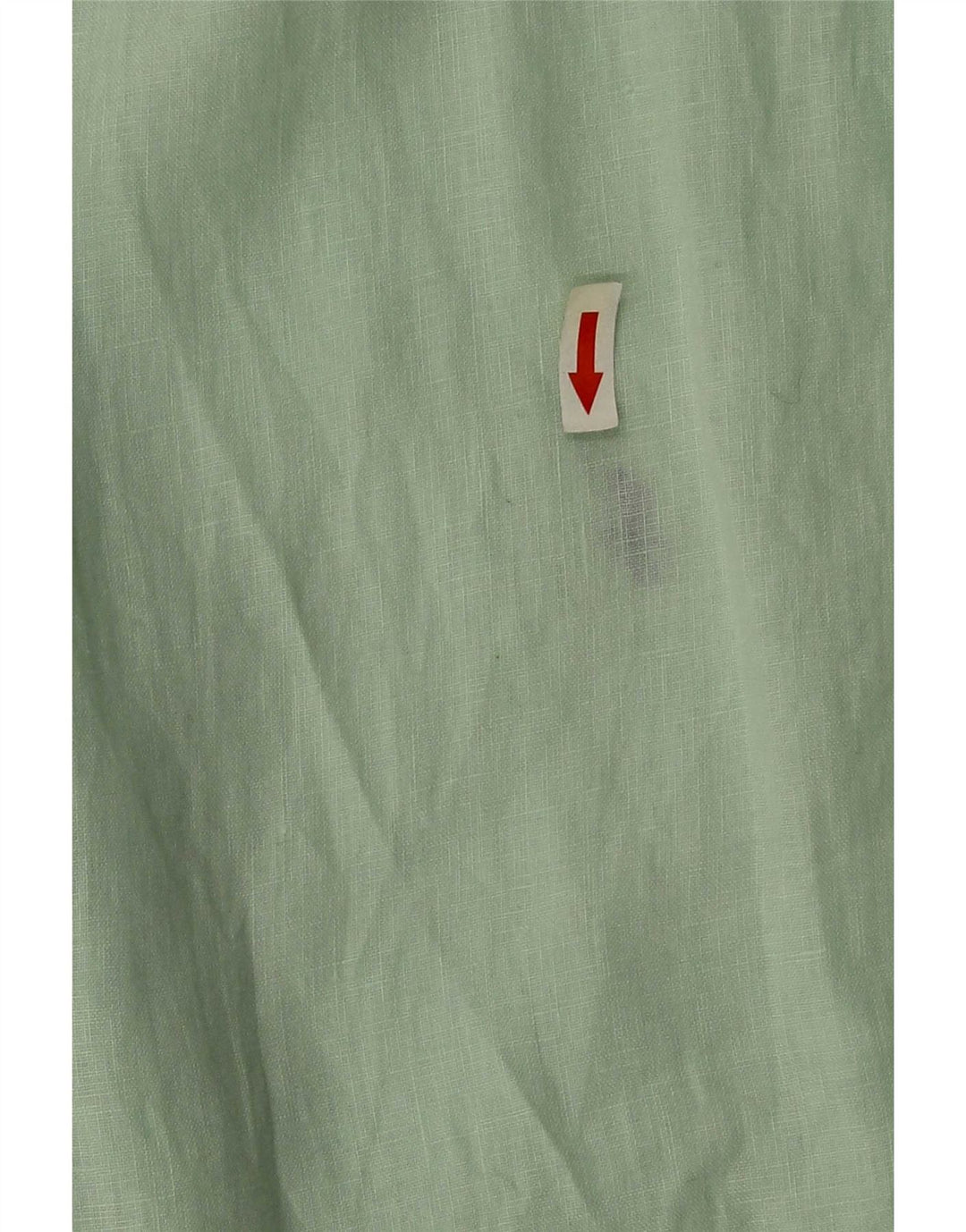 Camicia a maniche corte da uomo Ralph Lauren in lino verde medio