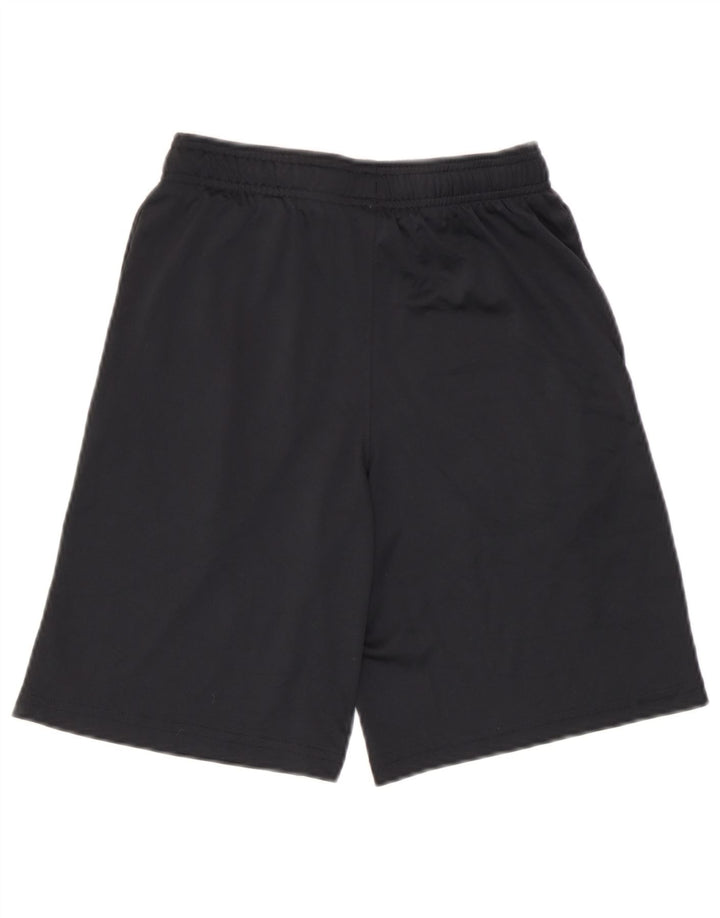 Pantaloncini sportivi grafici da ragazzo Under Armour 9-10 anni poliestere nero medio