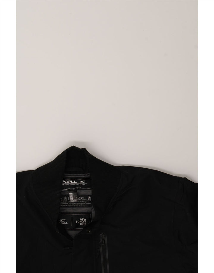 O'NEILL Mens Windbreaker Jacket UK 40 Large Black Polyester Vintage O'Neill and Second-Hand O'Neill from Messina Hembry 