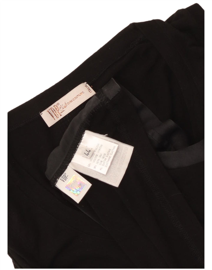 Blusa Smanicata Donna Top IT 44 Viscosa Media Nera