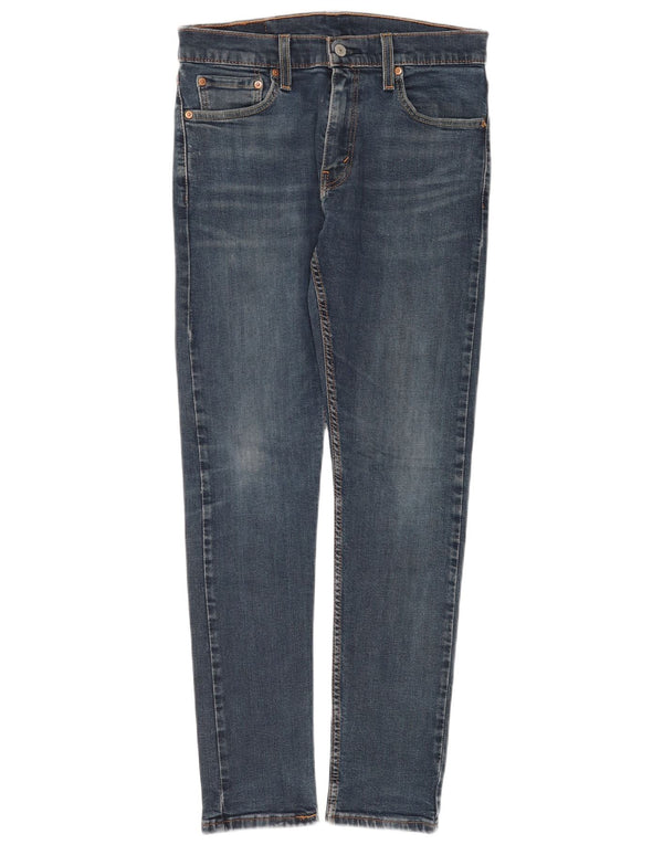 Jeans Levi's Uomo 512 Slim Tapered W30 L32 Cotone Blu
