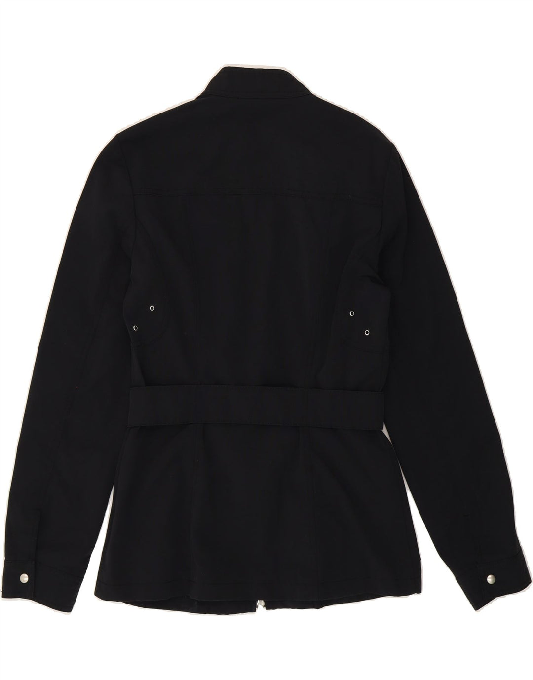 VINTAGE Womens Bomber Jacket IT 42 Medium Black Polyamide Vintage Vintage and Second-Hand Vintage from Messina Hembry 