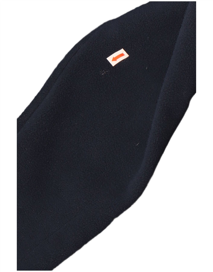 Giacca in pile da donna Musto UK 14 grande poliestere blu navy