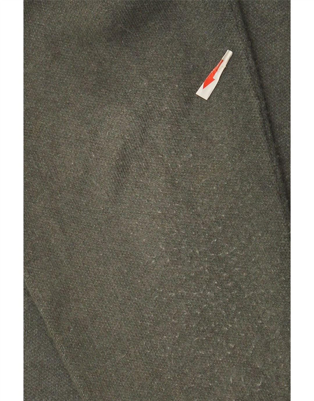 Massimo Dutti Maglione da uomo con zip e collo grande in viscosa grigia