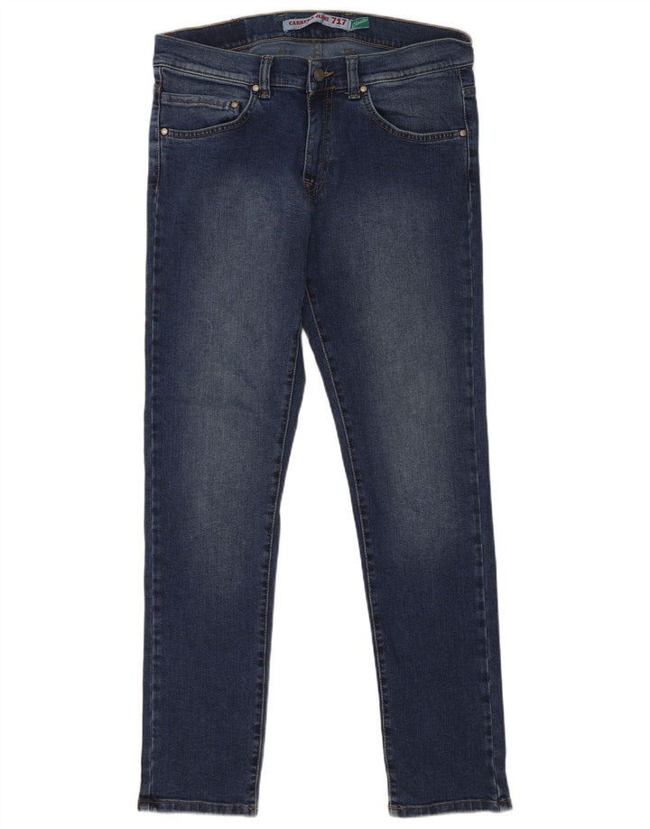 Jeans Carrera Uomo 717 Slim IT 48 Medio W33 L32 Blu Cotone