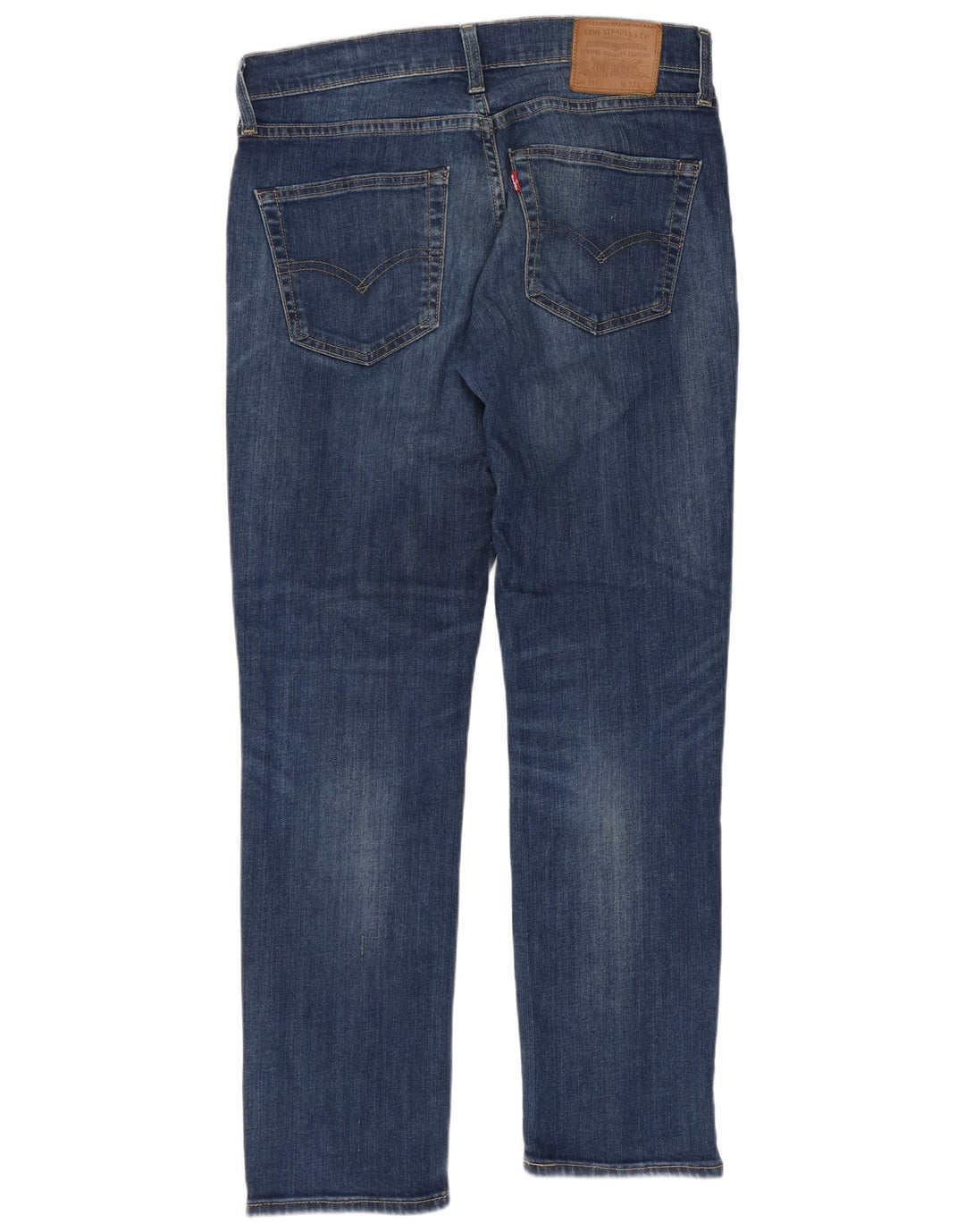 Levi's Uomo 511 Slim Jeans W32 L30 Cotone Blu