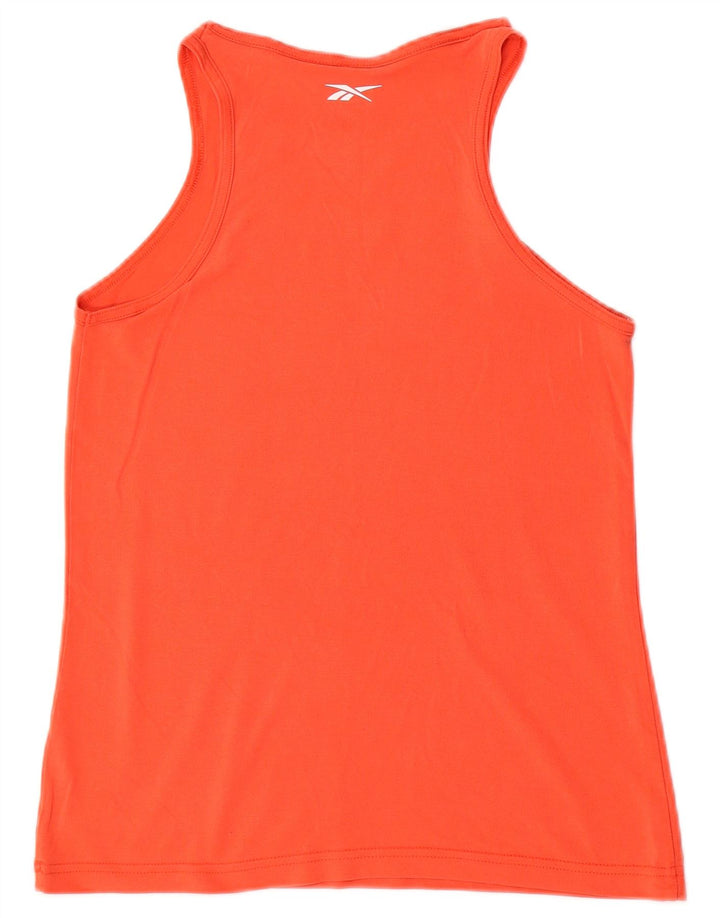 Canottiera grafica Reebok da donna UK 4/6 XS arancione