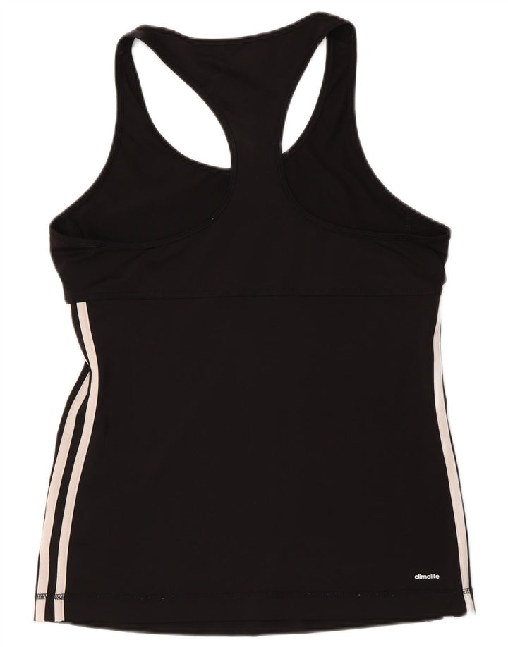 Canotta Adidas Climalite da donna UK 12/14 poliestere nero medio