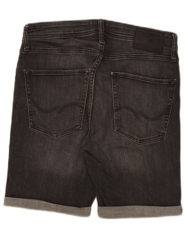 Pantaloncini di jeans da uomo Jack & Jones piccoli W29 grigi