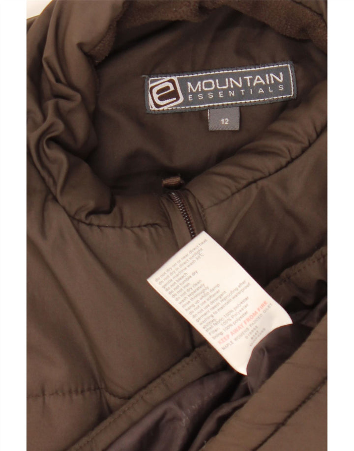 Gilet imbottito da donna Mountain Essentials UK 12 Poliestere marrone medio