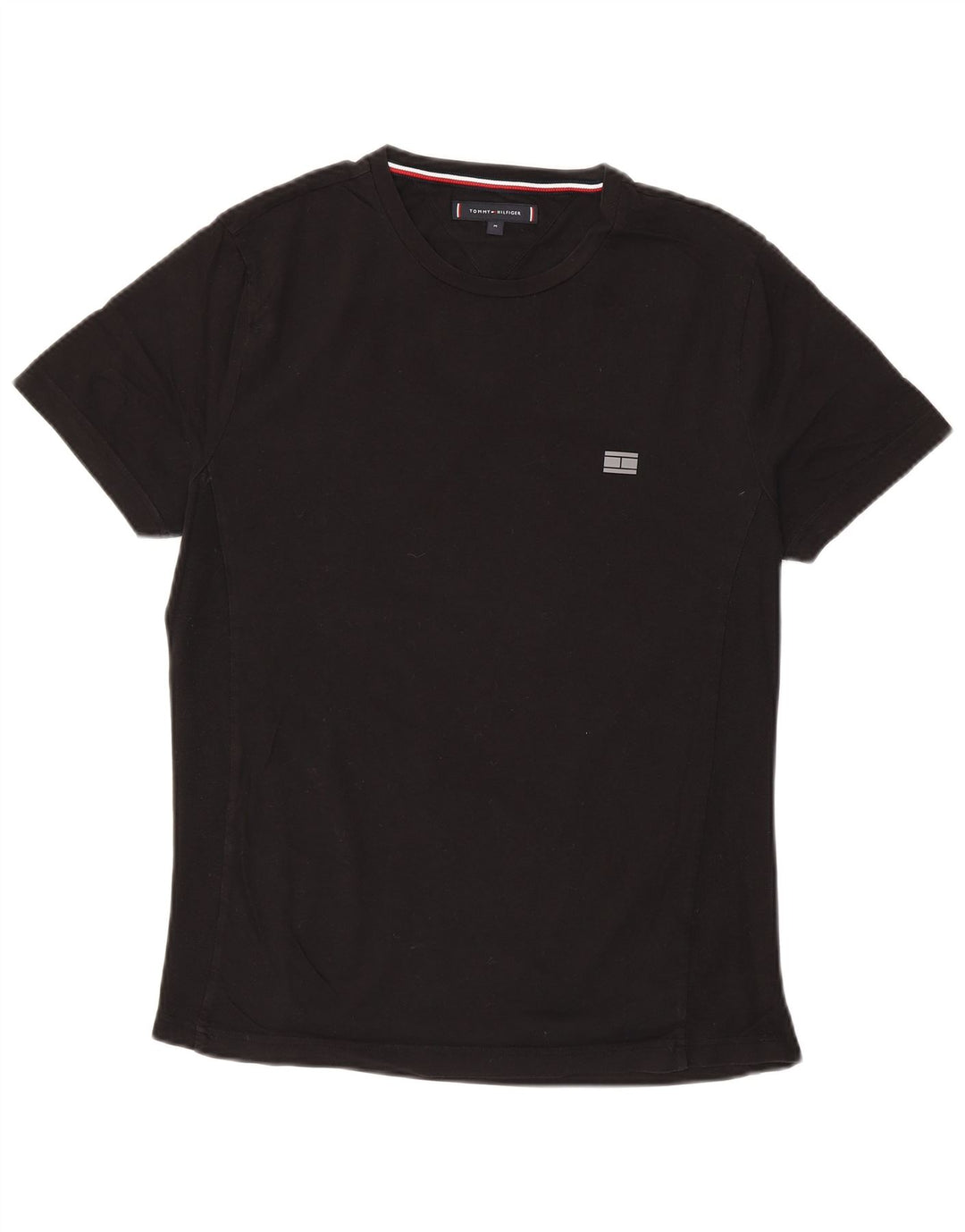Maglietta da uomo Tommy Hilfiger Top media nera