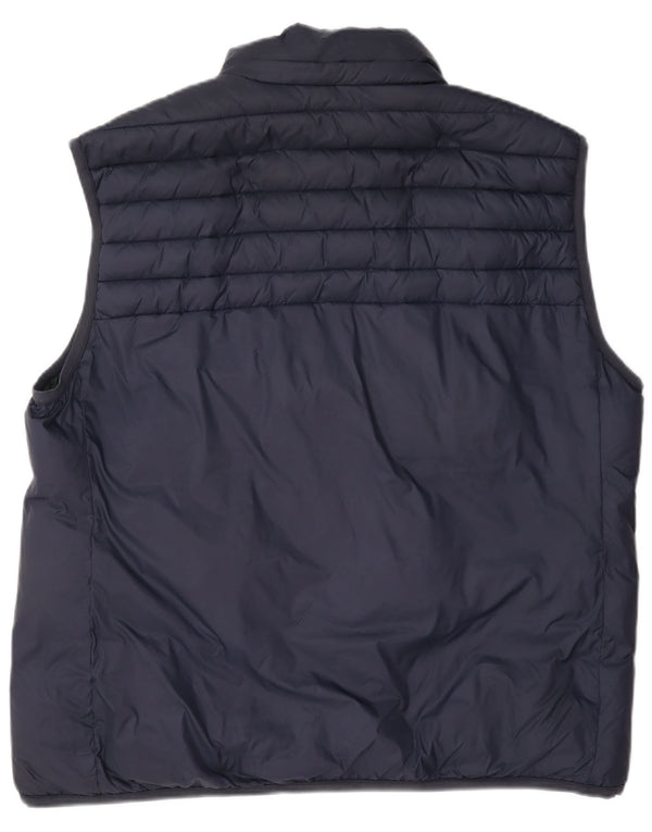 Gilet imbottito da uomo Harmont & Blaine UK 42 XL Blu Navy