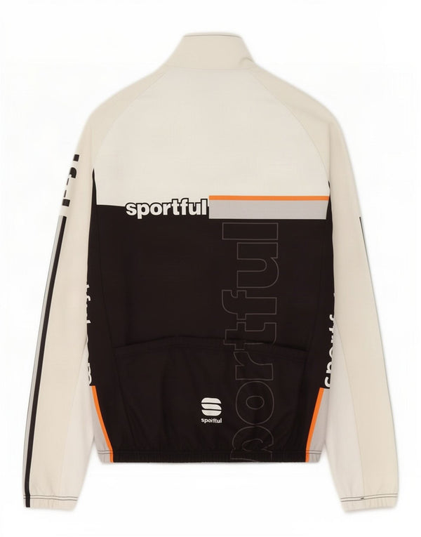 Sportful Mens Graphic Tracksuit Top Jacket XL White Colourblock Polyester