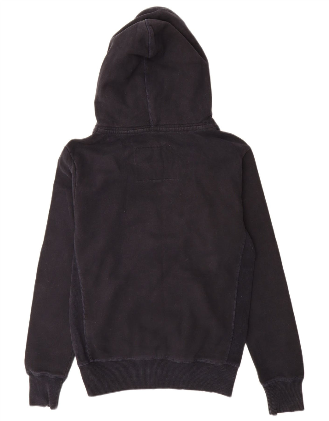 Maglione con cappuccio da uomo Superdry in cotone blu navy medio