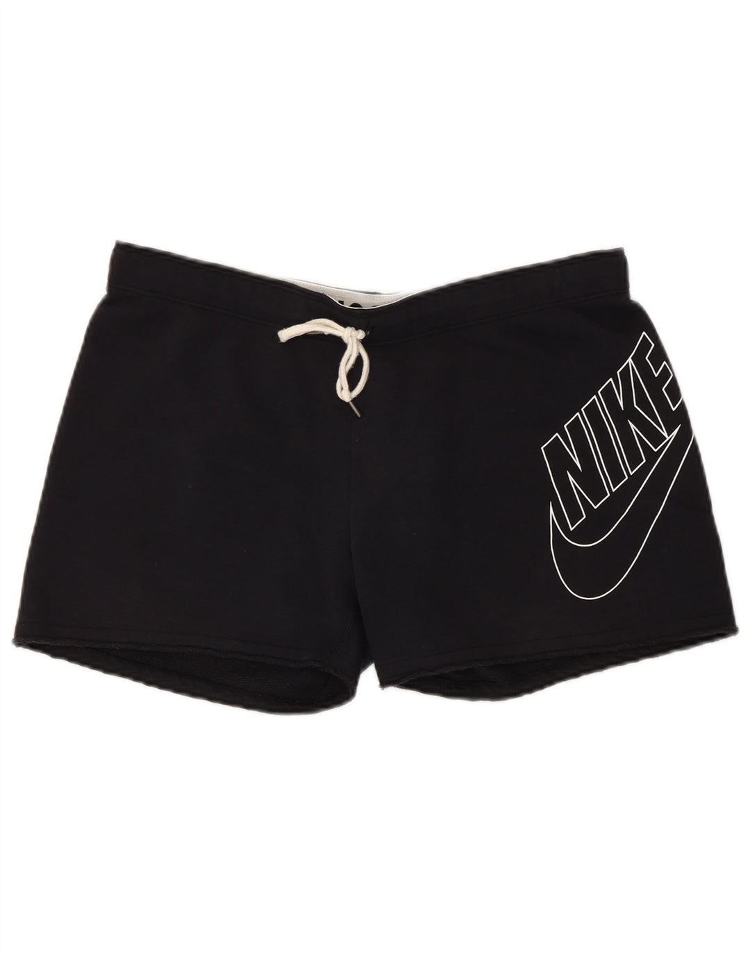 Pantaloncini sportivi grafici da uomo NIKE medio cotone nero